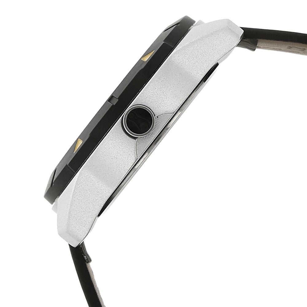 Fastrack Quartz Analog Grey Dial Plastic Strap Watch for Guys NS3015AL02