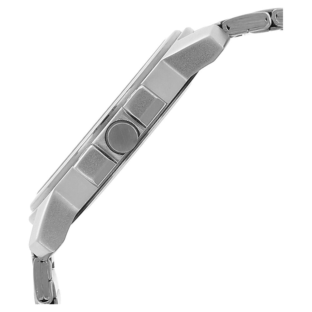 Fastrack Quartz Analog White Dial Stainless Steel Strap Watch for Guys NS3039SM01