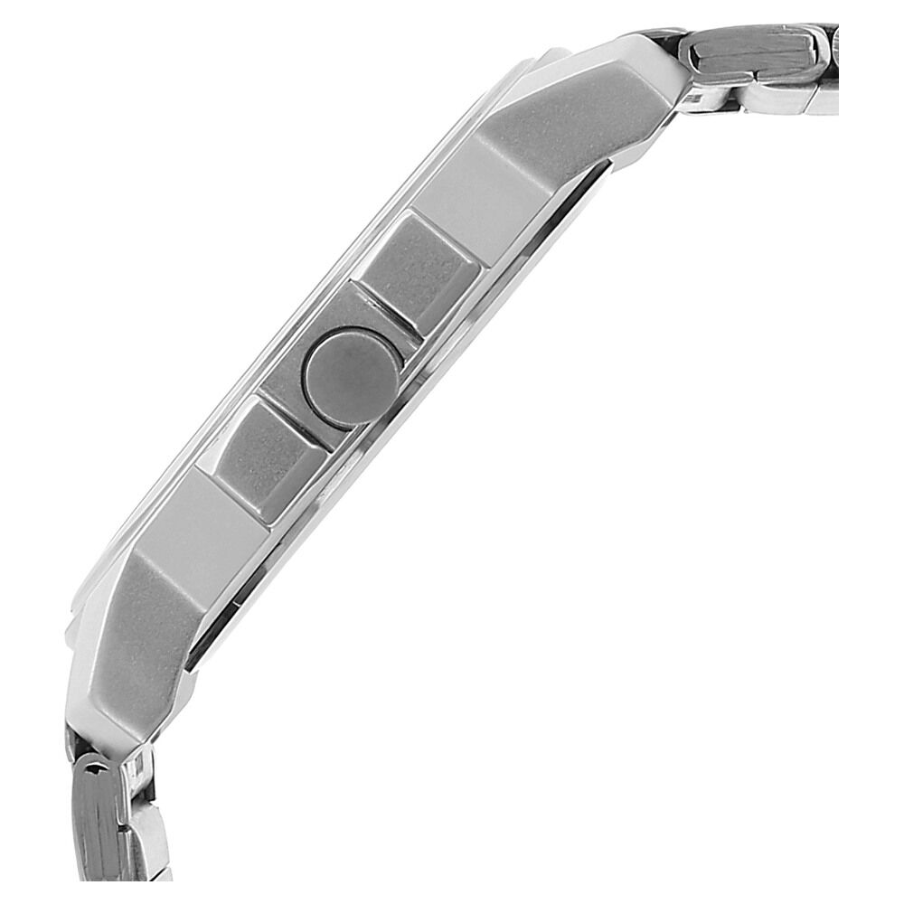 Fastrack Quartz Analog Silver Dial Stainless Steel Strap Watch for Guys NP3039SM03