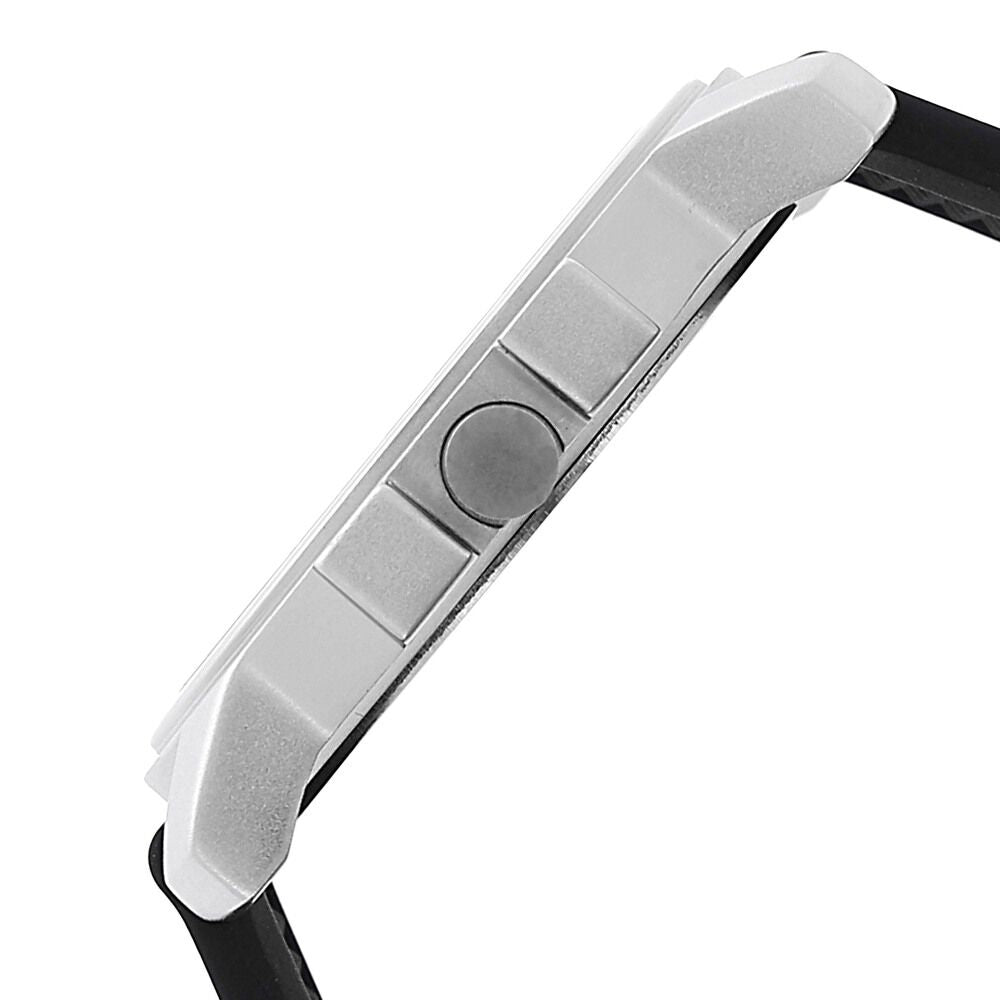 Fastrack Quartz Analog White Dial Plastic Strap Watch for Guys NS3039SP01