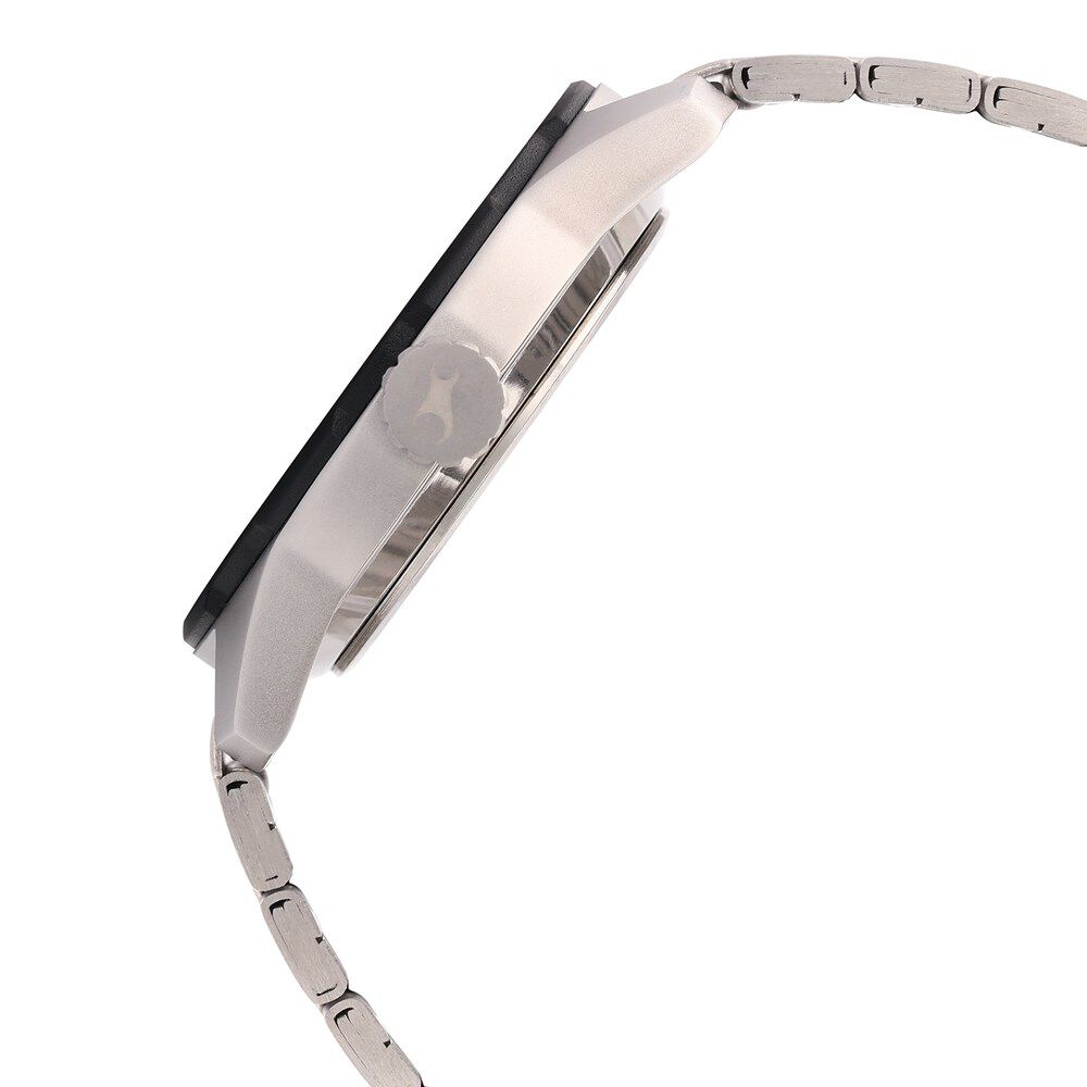 Fastrack Quartz Analog Multicoloured Dial Stainless Steel Strap Watch for Guys NS3099SM02