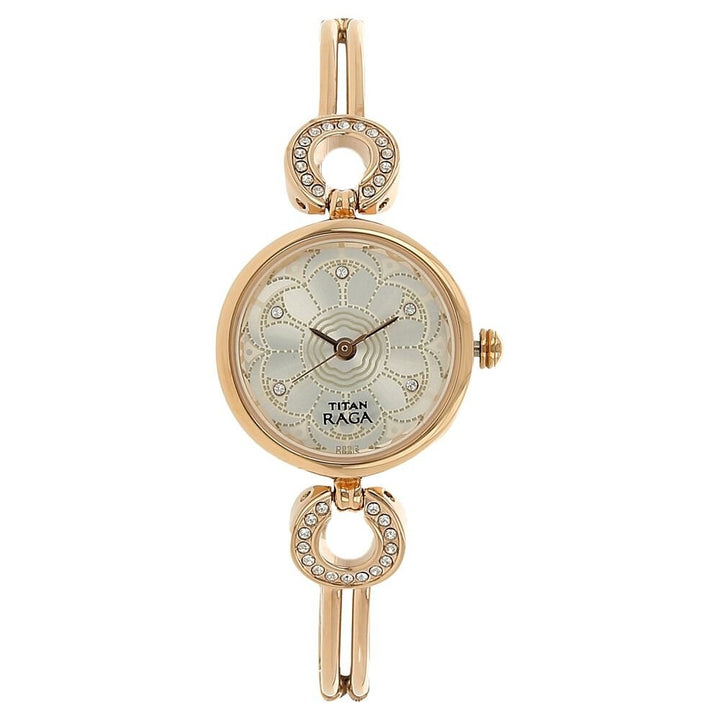 Titan Raga Weaves Silver Dial Women Watch With Metal Strap - The Watch Factory ®