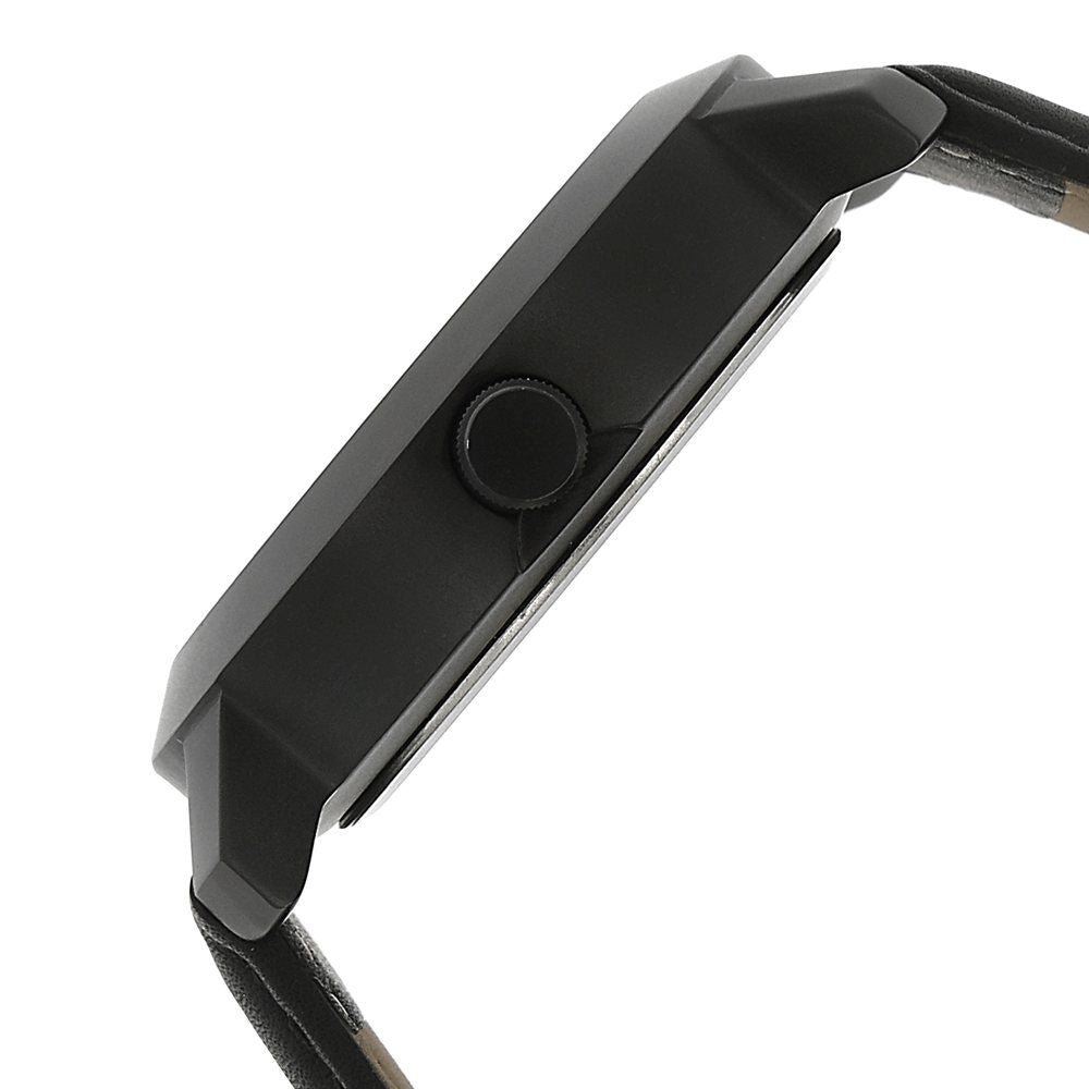 Fastrack Quartz Analog Black Dial Leather Strap Watch for Guys NR3120NL02