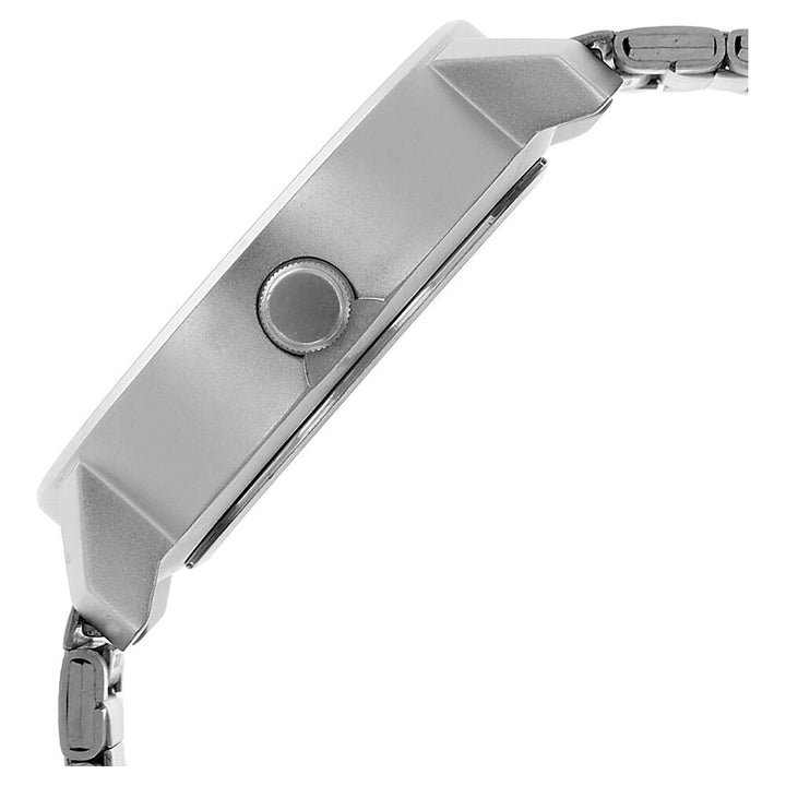 Fastrack Quartz Analog White Dial Stainless Steel Strap Watch for Guys NR3121SM01