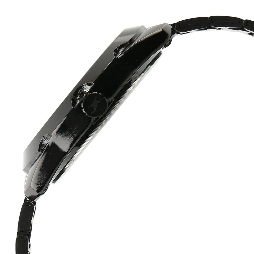 Fastrack All Nighters Quartz Analog with Date Black Dial Metal Strap Watch for Guys NR3123NM01