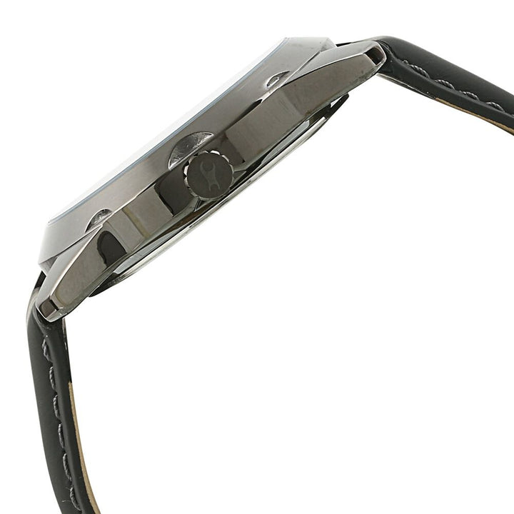 Fastrack All Nighters Quartz Analog Black Dial Leather Strap Watch for Guys NS3123QL01