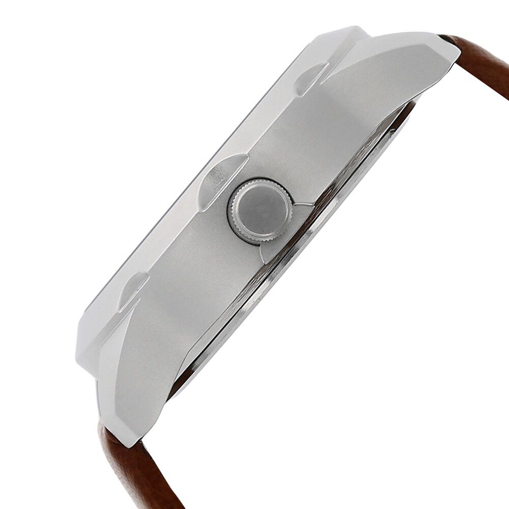 Fastrack Quartz Analog Black Dial Leather Strap Watch for Guys NS3123SL03