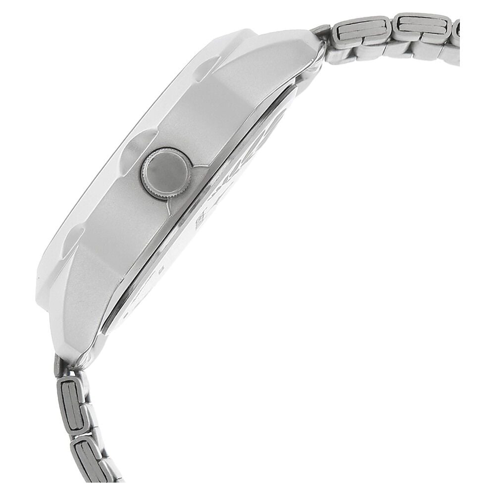 Fastrack Quartz Analog Black Dial Stainless Steel Strap Watch for Guys NS3123SM01