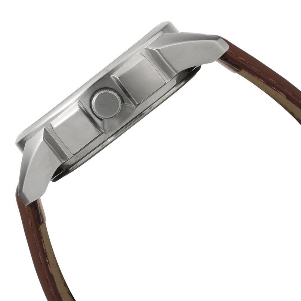 Fastrack Loopholes Quartz Analog Grey Dial Leather Strap Watch for Guys NS3124SL06