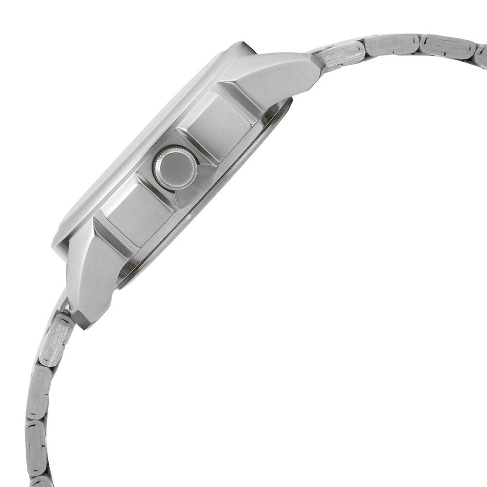 Fastrack Loopholes Quartz Analog Blue Dial Stainless Steel Strap Watch for Guys NP3124SM03