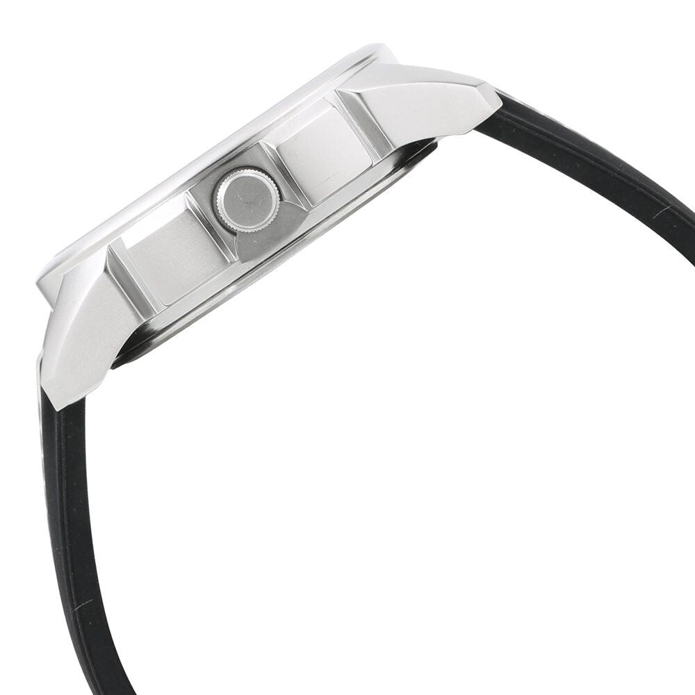 Fastrack Loopholes Quartz Analog Black Dial Silicone Strap Watch for Guys NP3124SP02