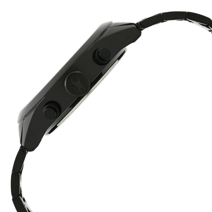 Fastrack All Nighters Quartz Multifunction Brown Dial Metal Strap Watch for Guys NS3165NM01