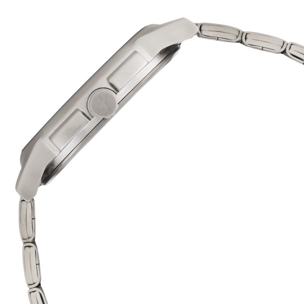 Fastrack Go Skate Quartz Analog with Day and Date White Dial Stainless Steel Strap Watch for Guys NS3215SM01