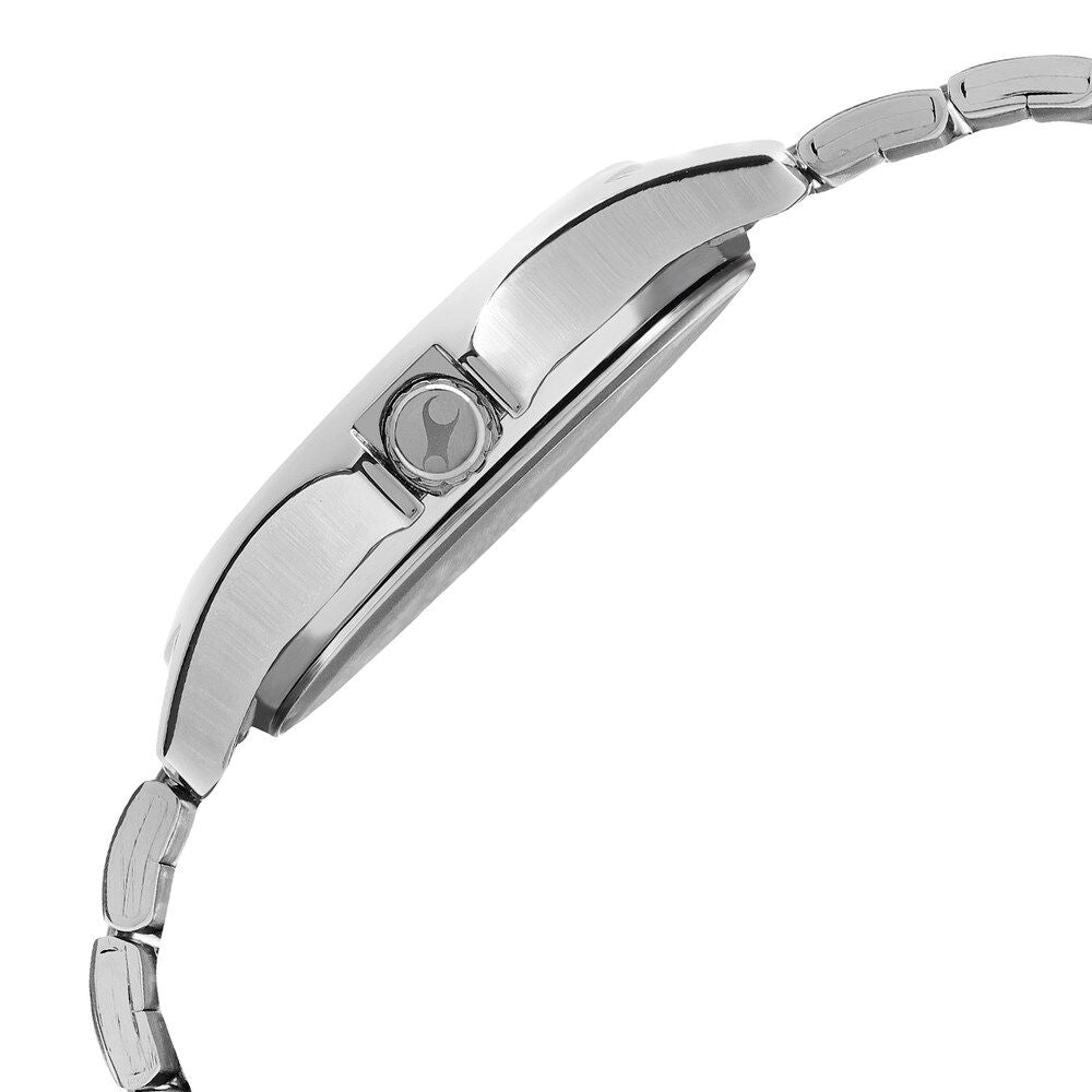 Fastrack Quartz Analog Black Dial Stainless Steel Strap Watch for Guys NS3220SM02