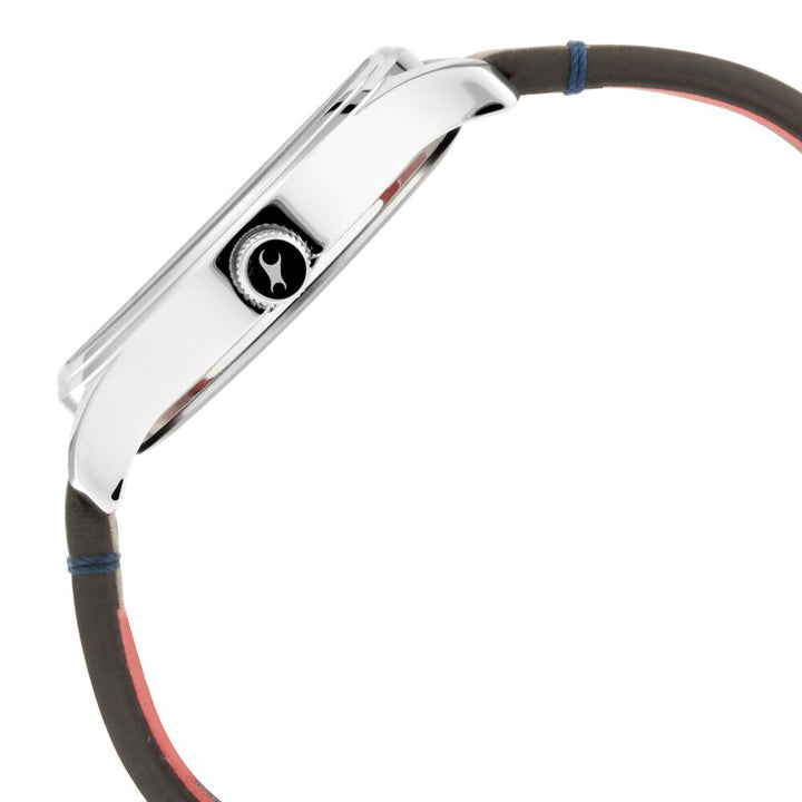 Fastrack I Love Me Quartz Analog Brown Dial Leather Strap Watch for Guys NP3236SL03