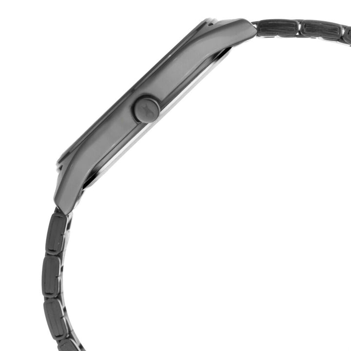 Fastrack Tripster Quartz Analog Black Dial Stainless Steel Strap Watch for Guys NP3237NM01