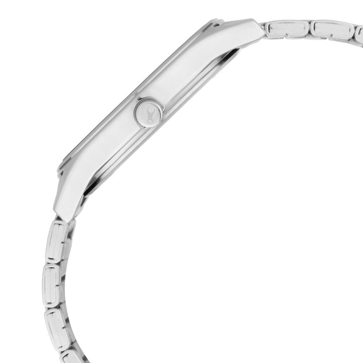 Fastrack Tripster Quartz Analog Blue Dial Stainless Steel Strap Watch for Guys NR3237SM01