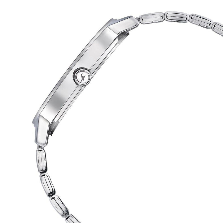Fastrack Dial It Up Quartz Multifunction Silver Dial Stainless Steel Strap Watch for Guys NR3238SM01