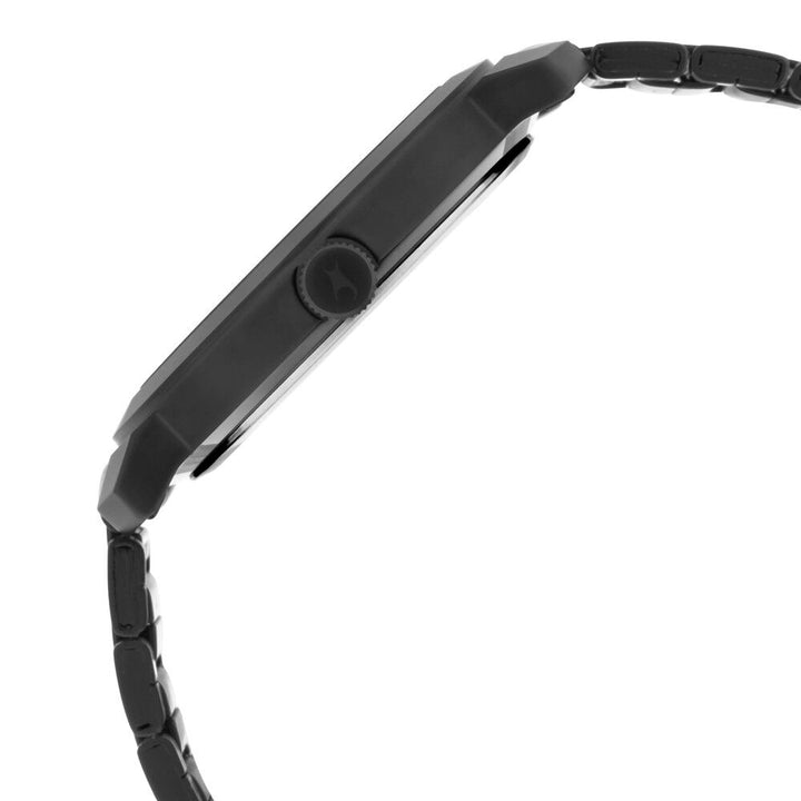 Fastrack Bare Basics Quartz Analog with Date Blue Dial Stainless Steel Strap Watch for Guys NR3246NM01