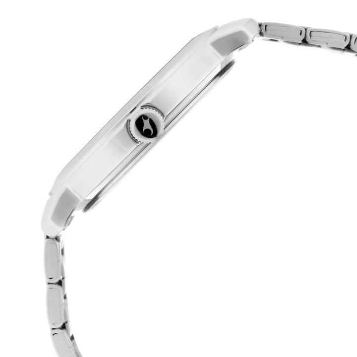 Fastrack Bare Basics Quartz Analog with Date Blue Dial Stainless Steel Strap Watch for Guys NS3246SM03