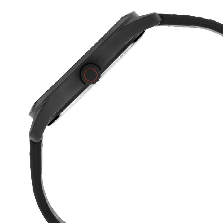 Fastrack Gamify Quartz Analog Grey Dial Leather Strap Watch for Guys NS3250NL01