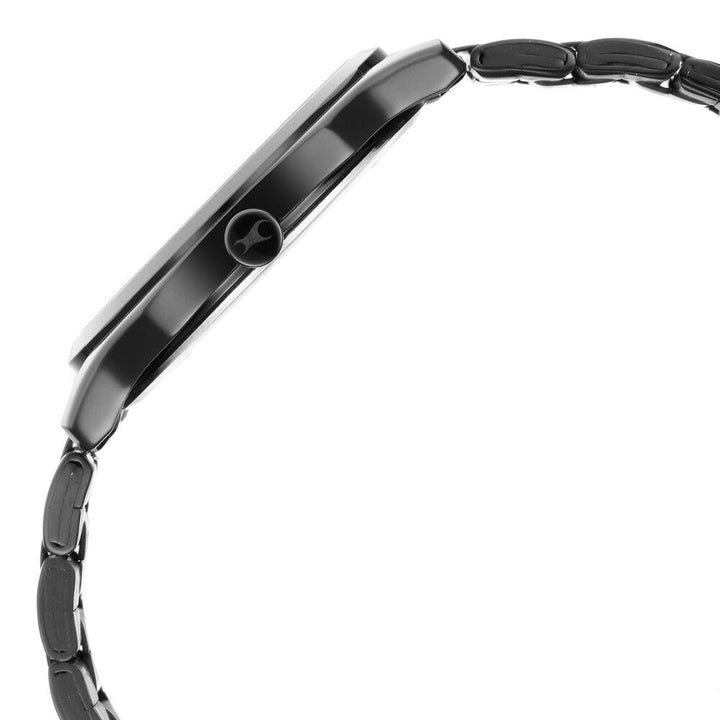 Fastrack Stunners Quartz Analog Black Dial Stainless Steel Strap Watch for Guys NS3255NM02