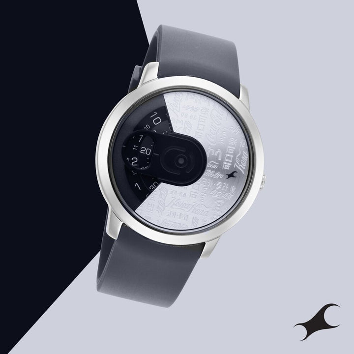 Fastrack Coca Cola Edition By Fastrack Quartz Analog Black Dial Plastic Strap Watch for Guys 3260SP01