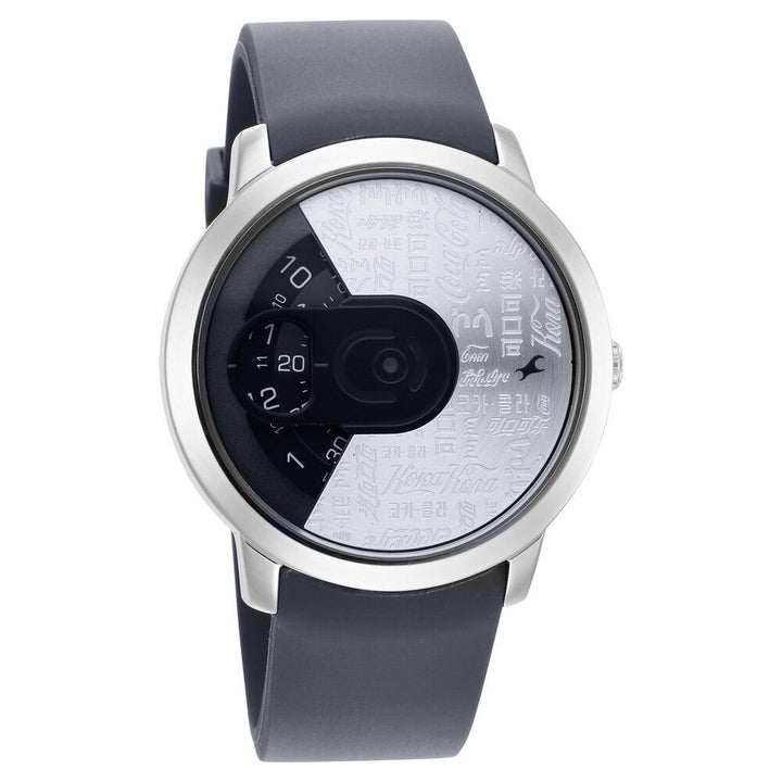 Fastrack Coca Cola Edition By Fastrack Quartz Analog Black Dial Plastic Strap Watch for Guys 3260SP01