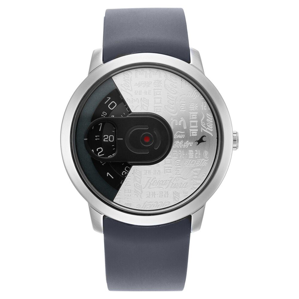 Fastrack Coca Cola Edition By Fastrack Quartz Analog Black Dial Plastic Strap Watch for Guys 3260SP01