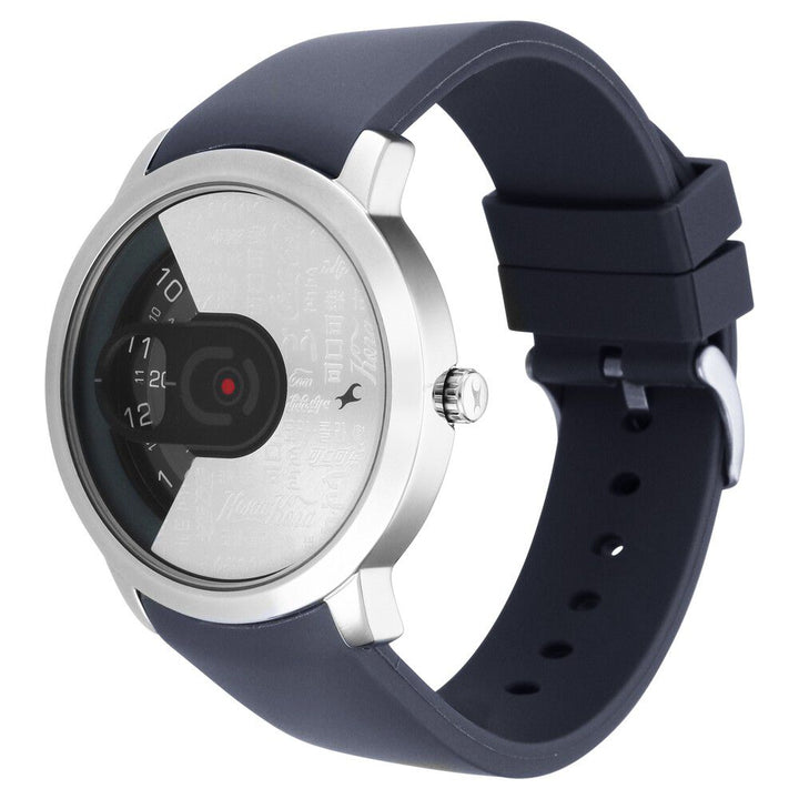 Fastrack Coca Cola Edition By Fastrack Quartz Analog Black Dial Plastic Strap Watch for Guys 3260SP01