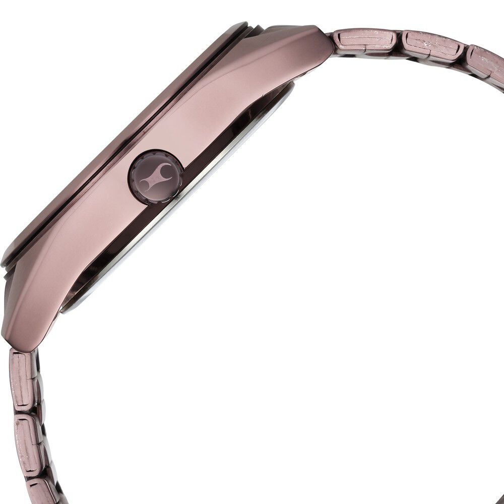 Fastrack Thor Quartz Analog with Date Black Dial Metal Strap Watch for Guys NS3285QM01