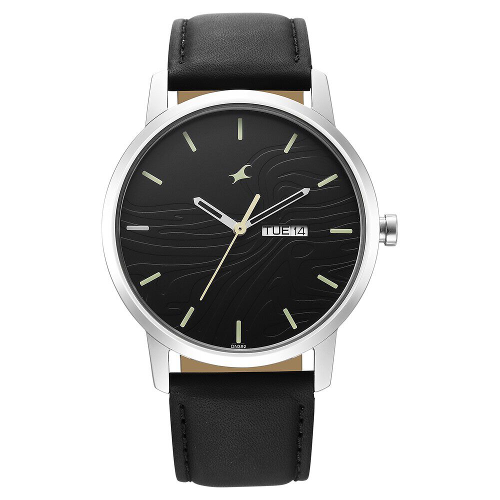 Fastrack Urban Camo Black Dial Watch for Guys NS3295SL01