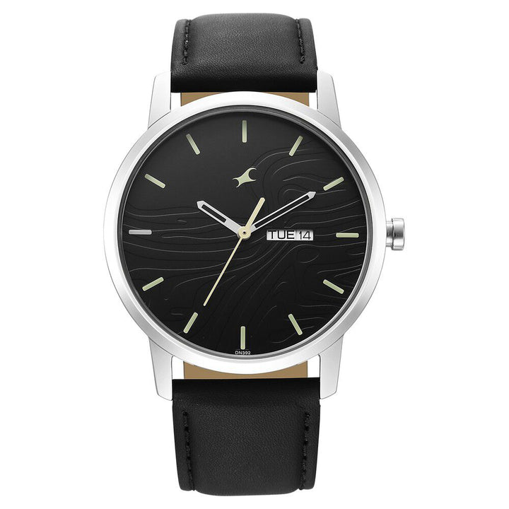 Fastrack Urban Camo Black Dial Watch for Guys NS3295SL01