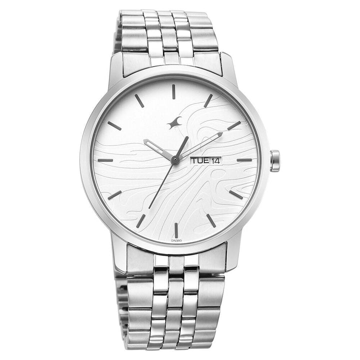 Fastrack Urban Camo White Dial Watch for Guys NS3295SM01