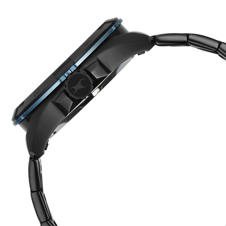 Fastrack Automatics Black Dial Stainless Steel Strap Watch for Guys NS3297KM02