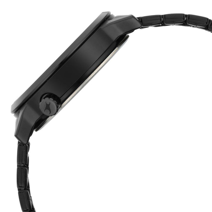 Fastrack Exuberant Quartz Multifunction Black Dial Stainless Steel Strap Watch for Guys NS3301NM01