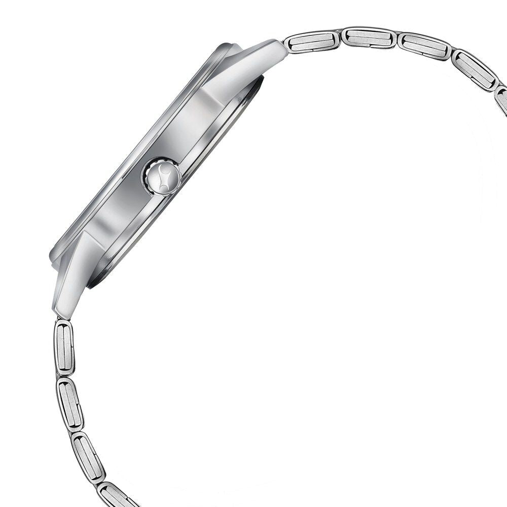 Fastrack Stunners Quartz Analog Grey Dial Stainless Steel Strap Watch for Guys 3305SM02