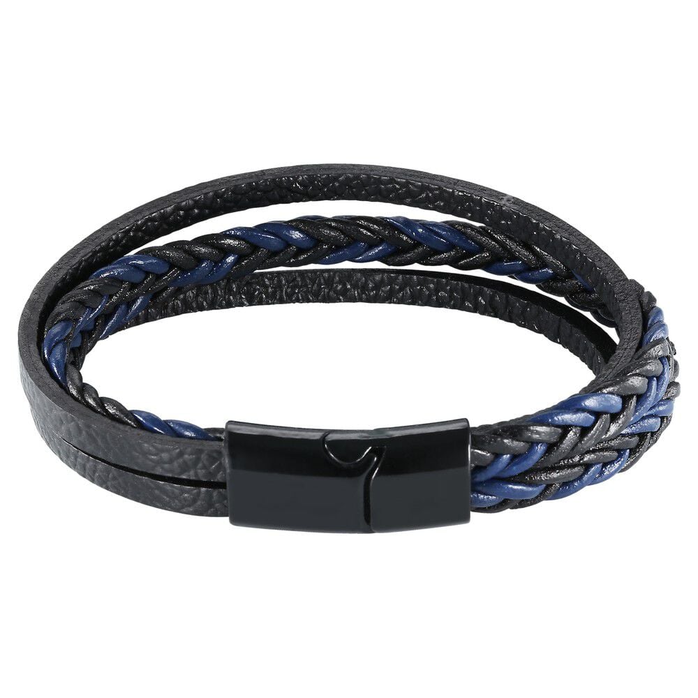 Fastrack Pulse Quartz Analog Blue Dial With Blue Stainless steel Strap Watch for Guys 3314QM01F