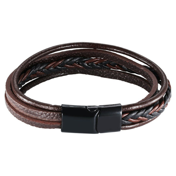 Fastrack Pulse Quartz Analog Brown Dial With Brown Stainless steel Strap Watch for Guys 3314QM02F