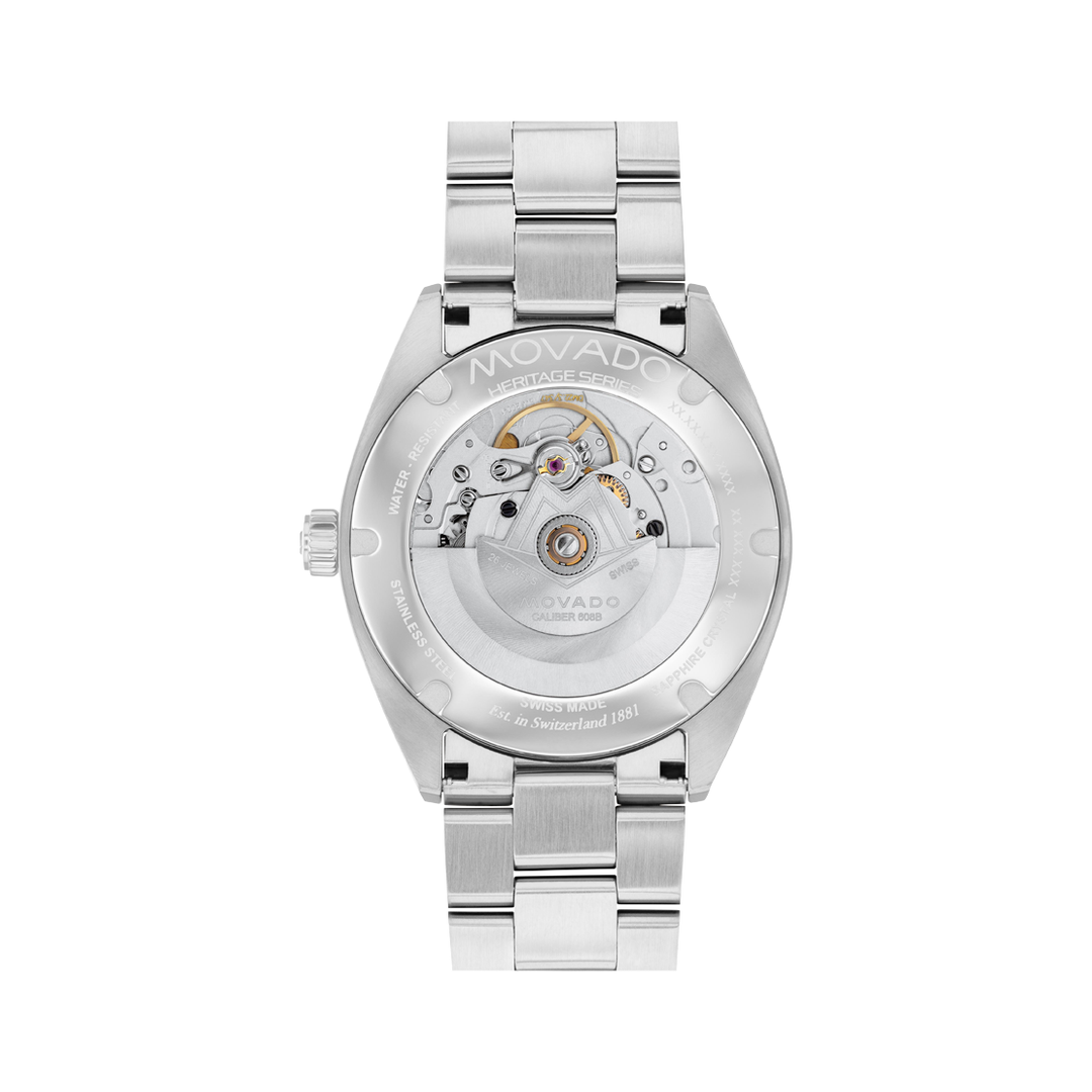 Heritage Series Datron Automatic Swiss Watch with Light Blue Dial