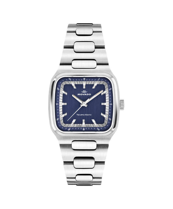 Movado Heritage Tempo-Matic 3650264 Blue Dial Men&
