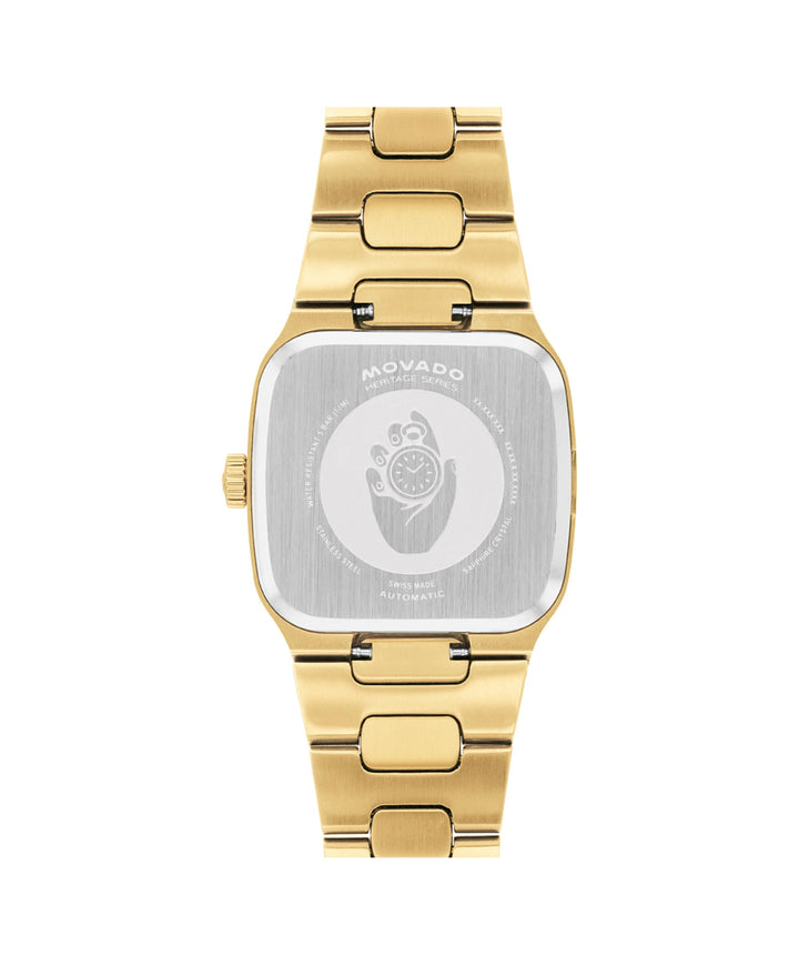 Movado Heritage Tempo-Matic 3650265 Warm Grey Dial Men&
