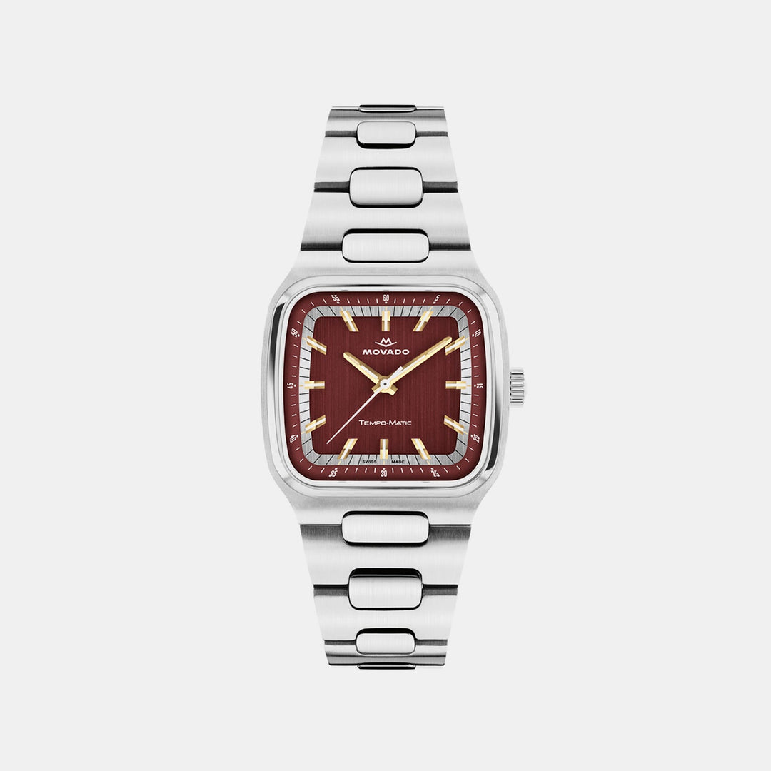 Movado 3650266 Red Dial Men&
