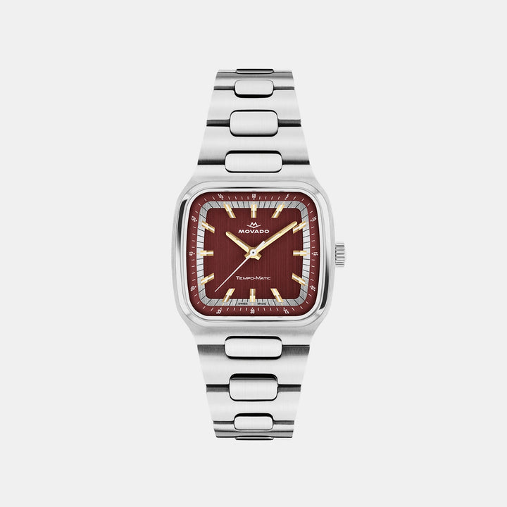 Movado 3650266 Red Dial Men&