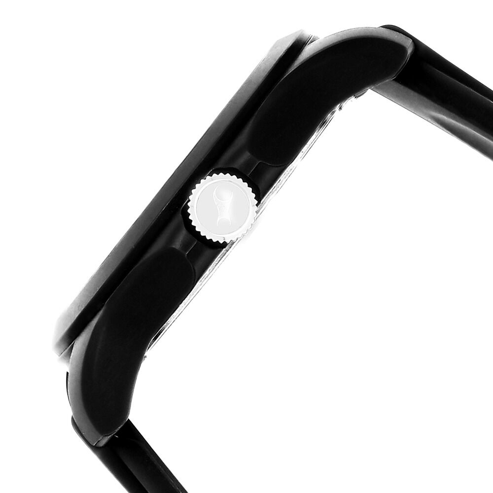 Fastrack Quartz Analog Black Dial Silicone Strap Watch for Guys NR38042PP01