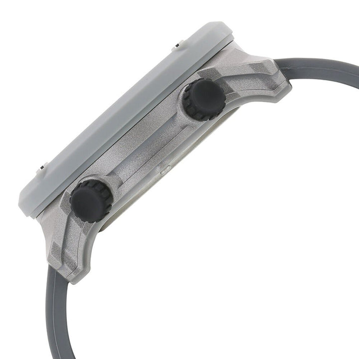 Fastrack Trendies Digital Grey Dial Silicone Strap Watch for Guys NS38045PP02