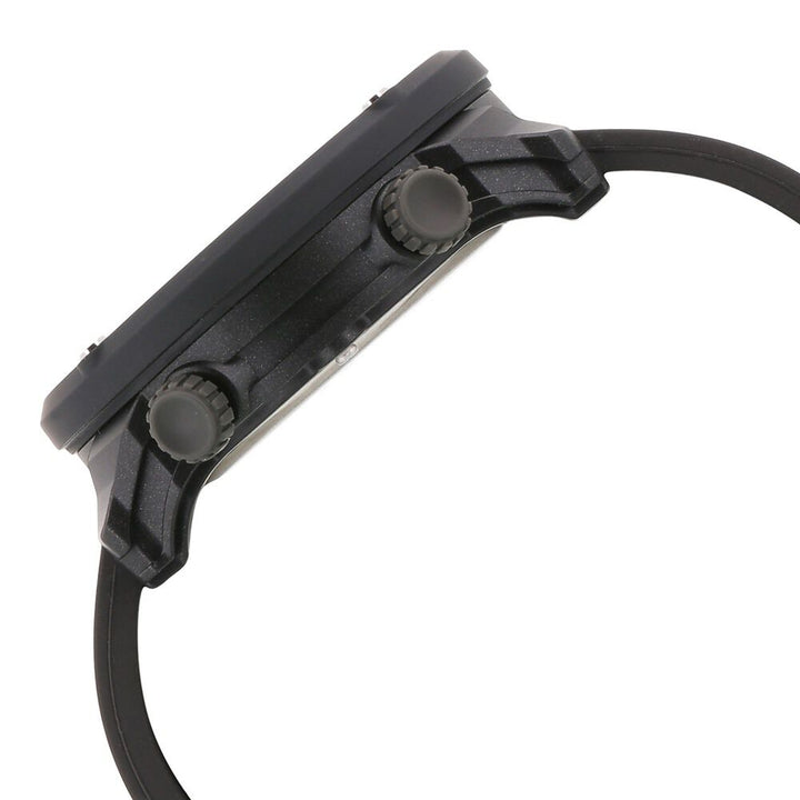 Fastrack Trendies Digital Black Dial Silicone Strap Watch for Guys NS38045PP03