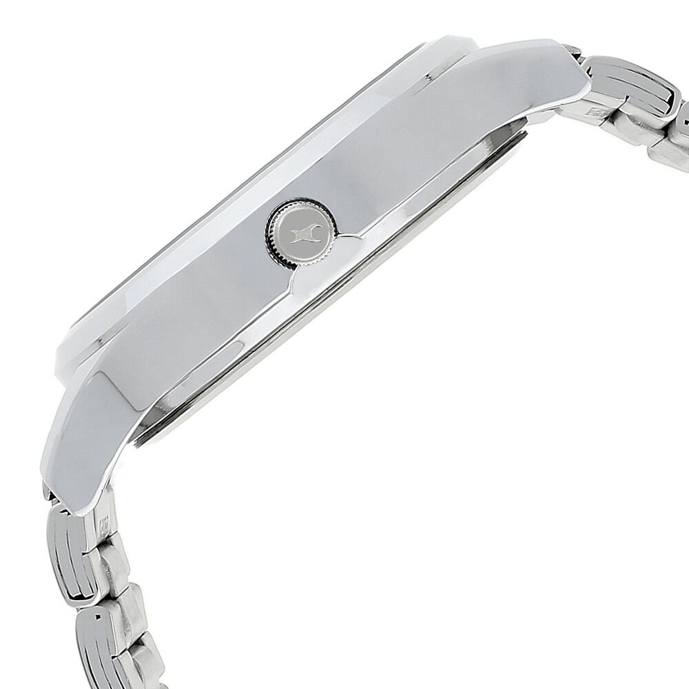 Fastrack Bold Quartz Analog Black Dial Stainless Steel Strap Watch for Guys NS38051SM07