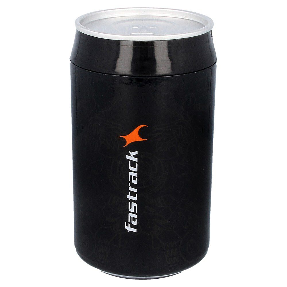 Fastrack Fundamentals Quartz Analog Grey Dial Leather Strap Watch for Guys NR38052SL03