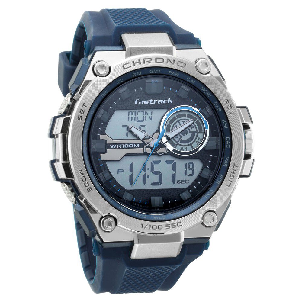 Fastrack Mean Machines Guys Ana Digi Watch NS38055PP01